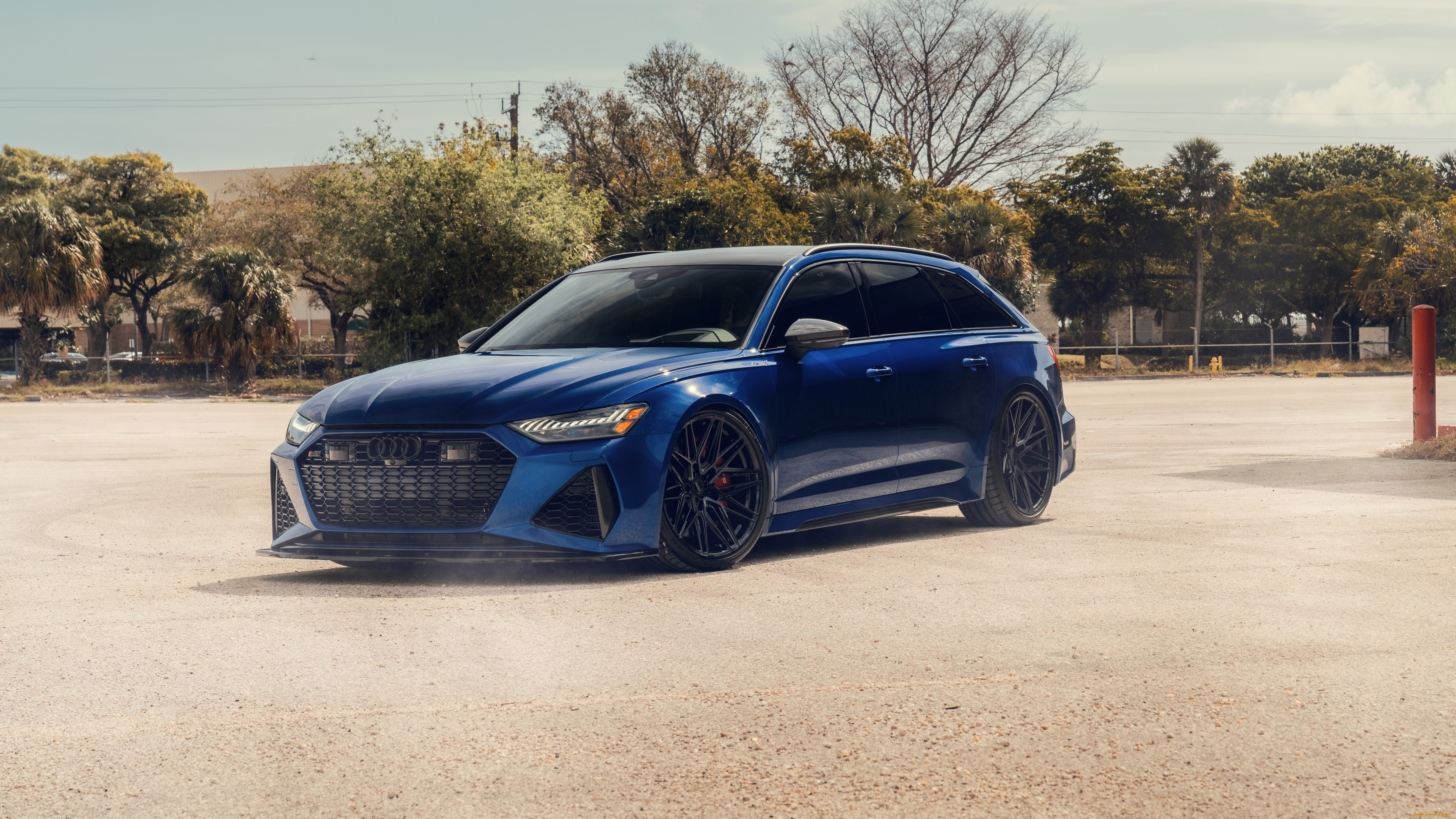 , audi, rs6, avant, vossen, tuning